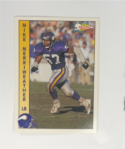 1991 Pacific #294 Mike Merriweather — front