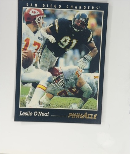 1993 Pinnacle #291 Leslie O'Neal — front