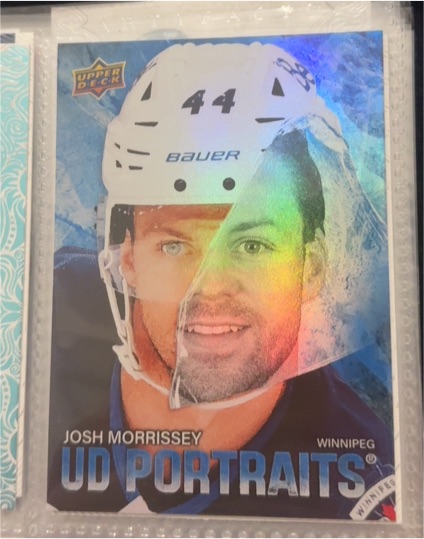 2025-26 Upper Deck #P-18 Josh Morrissey UD Portraits — front