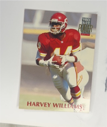 1992 Pro Set Power #245 Harvey Williams — front