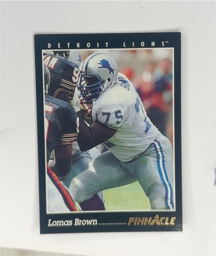 1993 Pinnacle #175 Lomas Brown — front