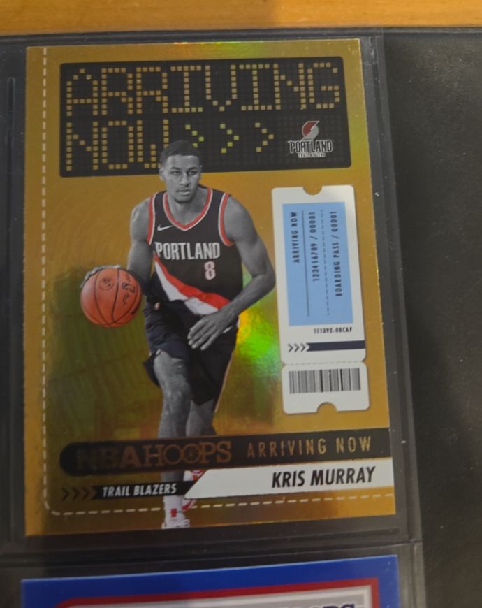 2023-24 Panini NBA Hoops #25 Kris Murray Arriving Now — front
