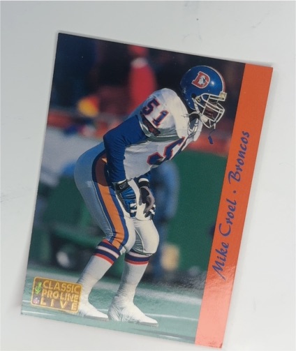 1993 Classic Pro Line Live #68 Mike Croel — front