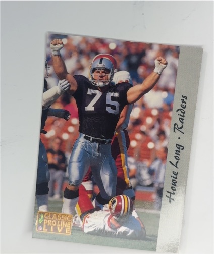 1993 Classic Pro Line Live #131 Howie Long — front