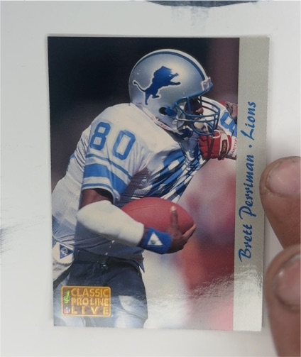 1993 Pro Line Live #80 Brett Perriman — front