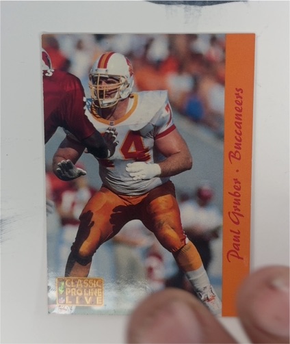 1993 Classic Pro Line Live #270 Paul Gruber — front