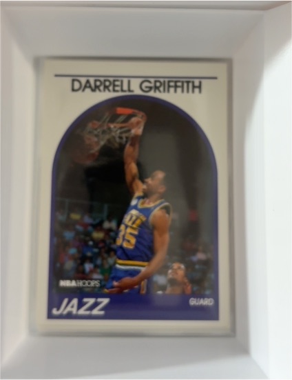 1989 Hoops #241 Darrell Griffith — front