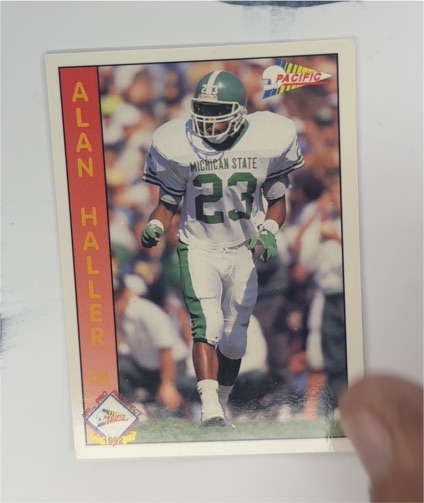 1992 Pacific #660 Alan Haller — front