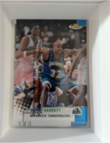 1999-00 Topps Finest #75 Dean Garrett — front