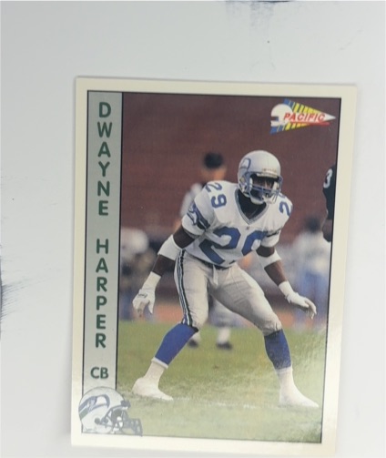 1992 Pacific #621 Dwayne Harper — front