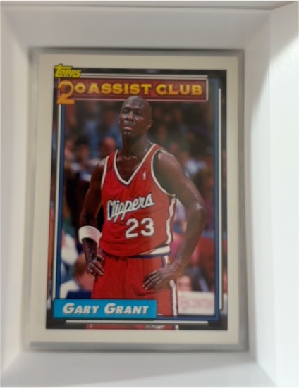 1992-93 Topps 20 Assist Club #216 Gary Grant — front