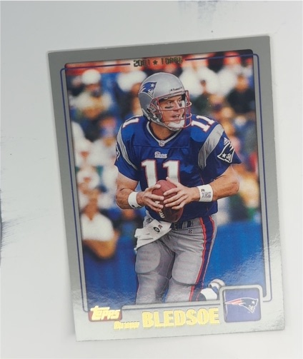 2001 Topps #239 Drew Bledsoe New England Patriots — front