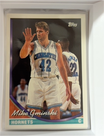 1993-94 Topps #339 Mike Gminski — front