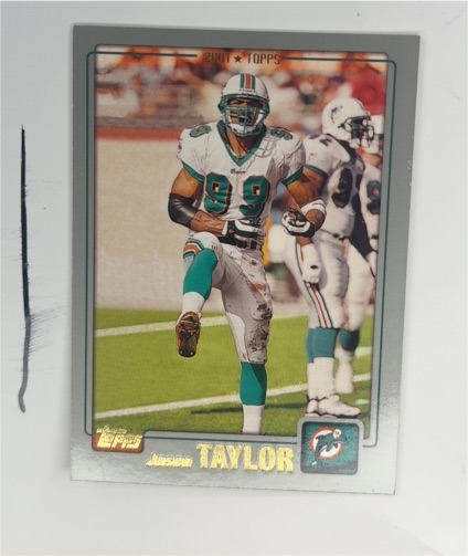 2001 Topps #221 Jason Taylor — front