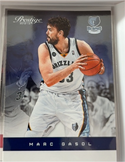 2012-13 Panini Prestige #50 Marc Gasol — front