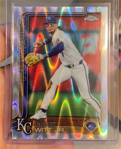2025 Topps Chrome #93 Bobby Witt Jr. — front