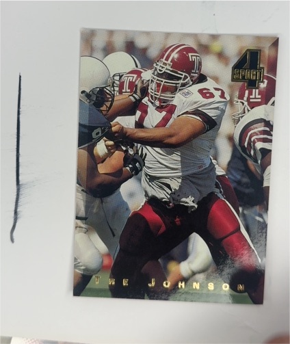1994 Classic Four Sport #81 Tre Johnson — front