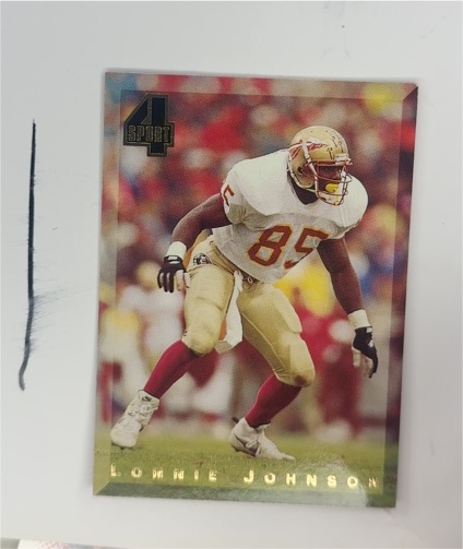 1994 Classic Four Sport #108 Lonnie Johnson — front