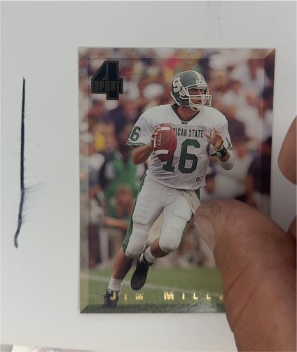 1994 Classic Four Sport #103 Jim Miller — front