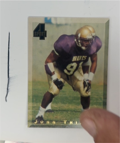 1994 Classic Four Sport #61 John Thierry — front