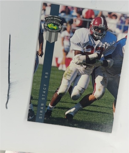 1992 Classic Four Sport #97 Siran Stacy — front