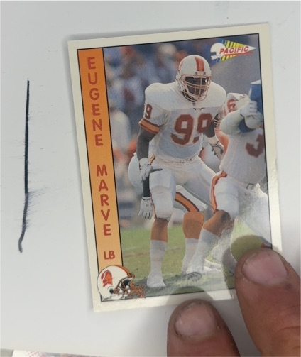 1992 Pacific #633 Eugene Marve — front