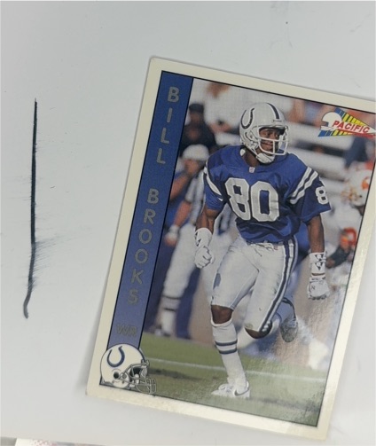 1991 Pacific #191 Bill Brooks — front