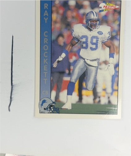 1992 Pacific #413 Ray Crockett — front