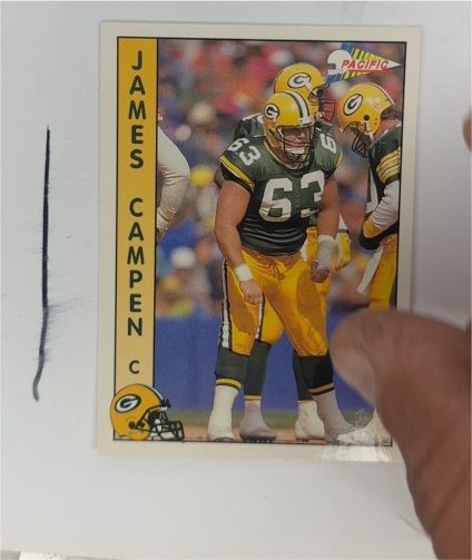 1992 Pacific #424 James Campen — front