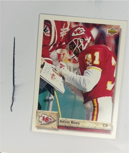 1992 Upper Deck #449 Kevin Ross — front