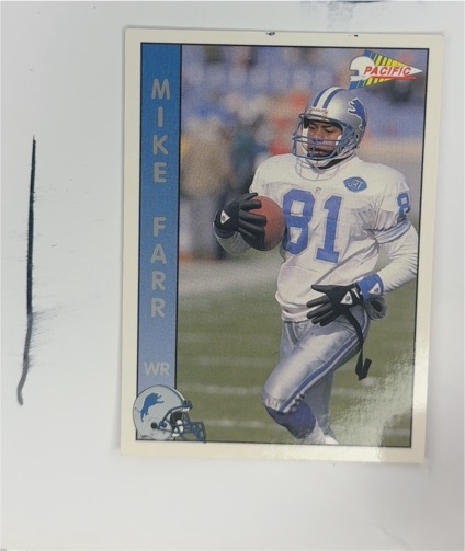 1992 Pacific #412 Mike Farr — front