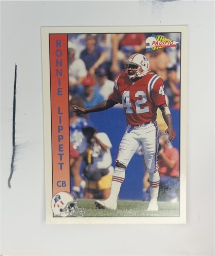 1992 Pacific #517 Ronnie Lippett — front