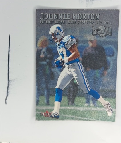 2000 Fleer Metal #151 Johnnie Morton — front