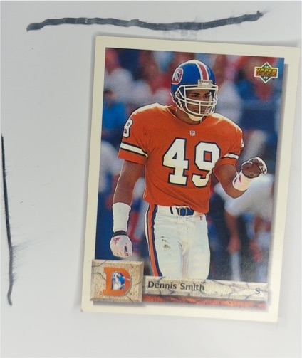 1991 Upper Deck #498 Dennis Smith — front