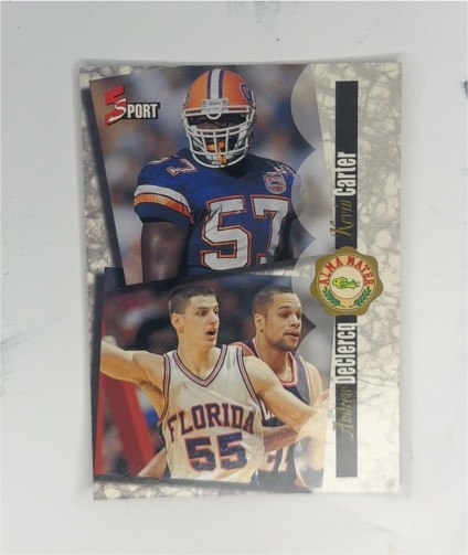 1995 Classic 5 Sport #184 Kevin Carter Andrew DeClercq — front