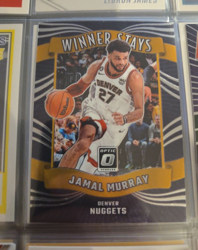 2023-24 Donruss Optic #8 Jamal Murray Winner Stays — front