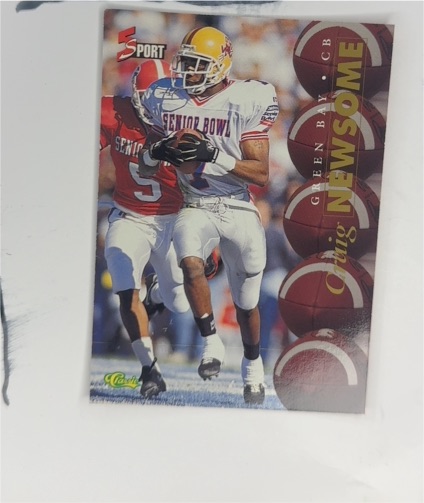 1995 Classic 5 Sport #71 Craig Newsome — front