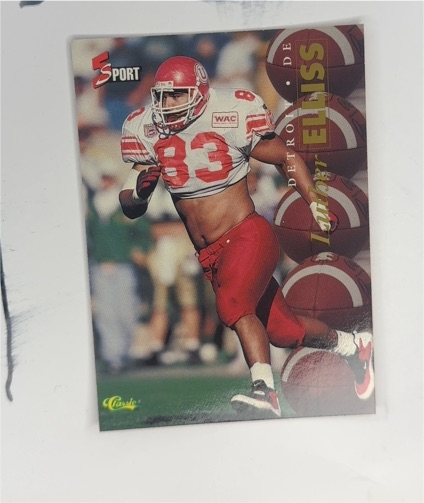 1995 Classic 5 Sport #62 Luther Elliss — front
