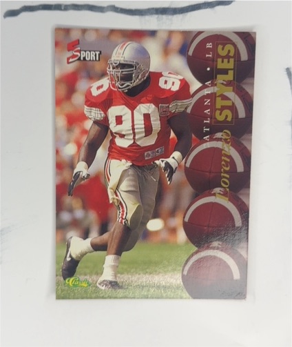 1995 Classic 5 Sport #80 Lorenzo Styles — front