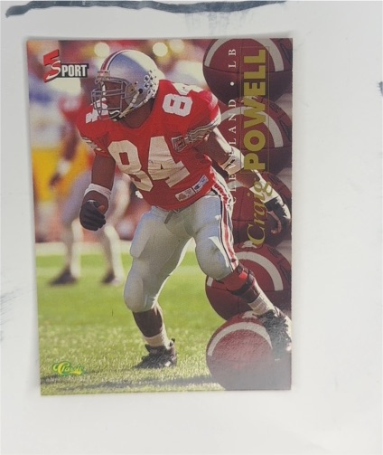 1995 Classic 5 Sport #70 Craig Powell — front