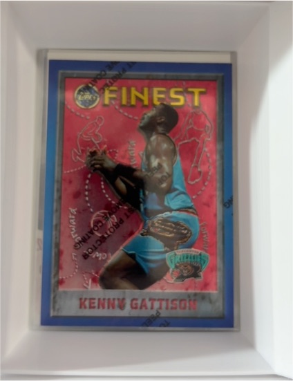 1995-96 Topps Finest #207 Kenny Gattison — front