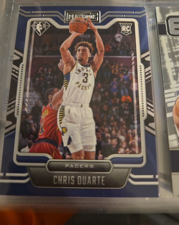 2021-22 Panini Chronicles Playbook #278 Chris Duarte — front
