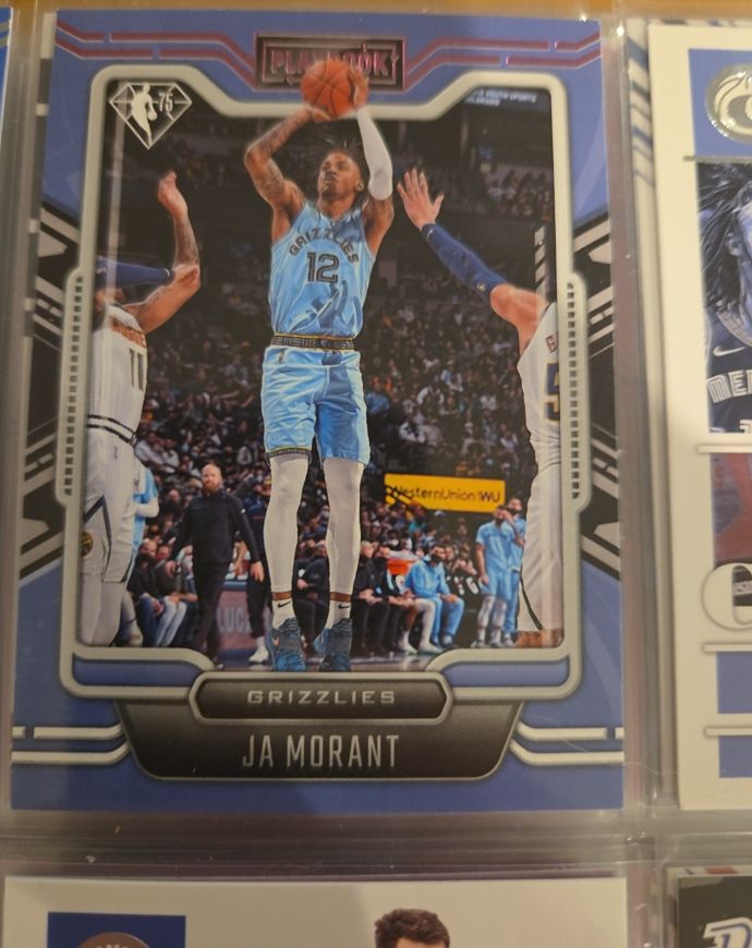 2021-22 Panini Chronicles Playbook #275 Ja Morant — front