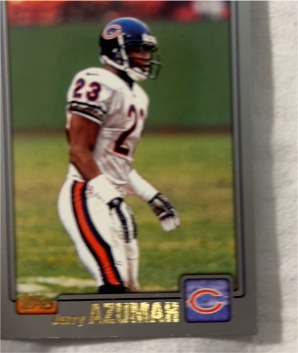 2001 Topps #306 Jerry Azumah — front