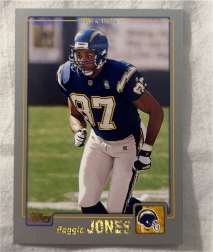 2001 Topps #19 Reggie Jones — front