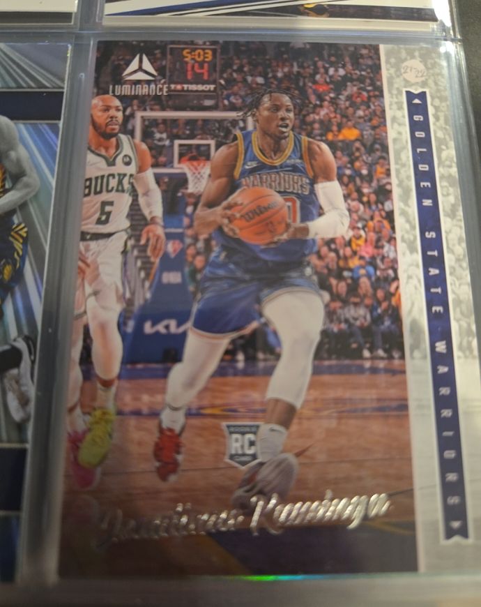 2021-22 Panini Chronicles #246 Jonathan Kuminga — front