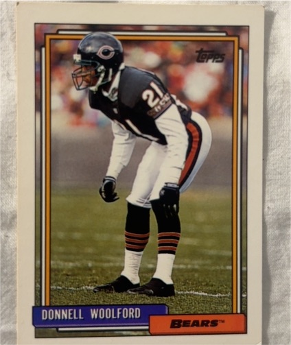 1992 Topps #431 Donnell Woolford — front