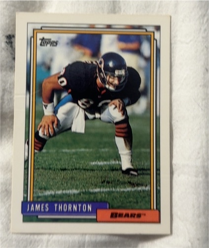 1992 Topps #173 James Thornton — front