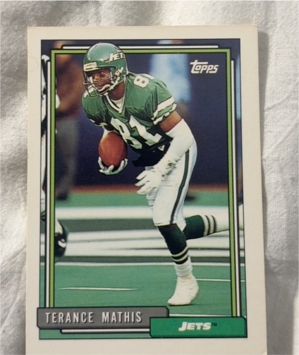 1992 Topps #51 Terance Mathis — front