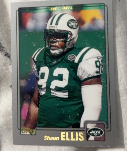 2001 Topps #82 Shaun Ellis — front